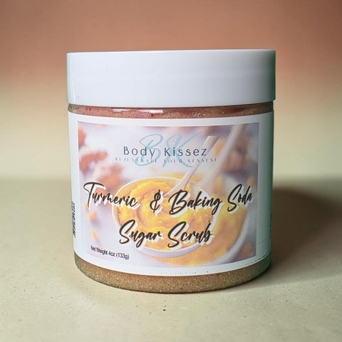 Turmeric & Baking Soda Sugar Scrub